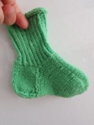 skarpetki ręcznie robione dla maluszka 