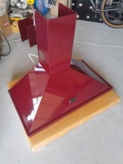 Okap Falcon Classic 90cm czarny i żurawinowy oraz Elica