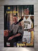 Plakat Larry Bird i Reggie Miller