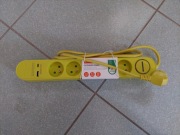 Listwa zasilająca Hykker, wyposażona w 5 gniazd  1x USB-A ,1x USB-C- 1 szt.