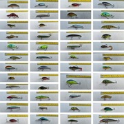 Woblery gumy jerki zanęty 45 sztuk w tym Matzuo Yo-Zuri Salmo Manns i inne