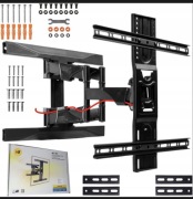 MOCNY OBROTOWY UCHWYT NA TELEWIZOR TV LCD LED OLED 40-75 CALE TUV VESA