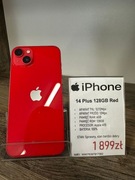 Smartfon Telefon Apple iPhone 14 Plus 128GB Red stan bdb gwarancja