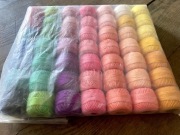 Kordonek mulina do wyszywania 49 sztuk