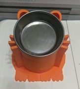 Podstawka dla kota Metalowe Miseczki  10 cm