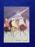 Józef Wilkoń Pocztówka Boże Narodzenie Wesołych Świąt 