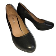 CLARKS - SOFTWEAR - CZÓŁENKA NA PLATFORMIE - 41/26 CM WKŁADKA