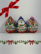 Świąteczna niemiecka Kinder Niespodzianka z zawieszką na choinkę