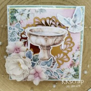 Wyjątkowa kartka na chrzest Personalizacja