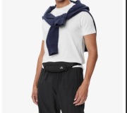 Saszetka do biegania Adidas Run Nerka Pas na rower Biodrówka Czarna