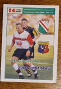 Legia Warszawa - Odra Wodzisław - 31.10.1998