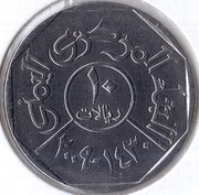 JEMEN 10 rialów 1995 (1416), KM# 27, UNC