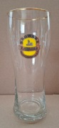 Stara szklanka piwna, browary WARSZAWSKIE