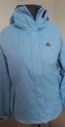 Kurtka wiatrówka niebieska czarna Adidas 36