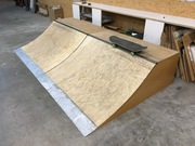 Rampa Quarter Skatepark Deskorolka Hulajnoga