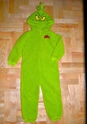 44^ The Grinch strój przebranie piżama 2/3 lat_ 98 cm