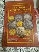 Katalog Monet Polskich 1545-1589 i 1633-1864  Janusz Parchimowicz okazja
