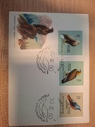 Całostka  Ptaki chronione 1960 Bielik Orzeł Przedni Drozd Skalny