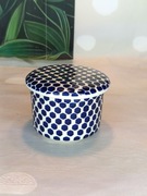 Maselniczka hermetyczna wodna dzwonkowa unikat ceramika Bolesławiec 