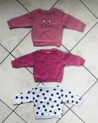 Bluzy niemowlęce, 3-szt. rozm.68
