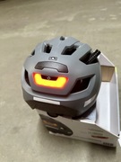 59-64 cm Kask rowerowy regulowany daszek L/XL męski lampka tylnią Crivit