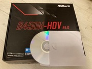 PUDEŁKO + DVD po płycie ASRock B450M