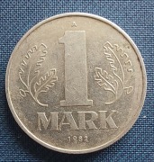 Moneta Niemcy 1 Marka 1982 NRD 