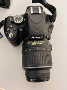 Nikon D5100 obiektyw, torba Nikon, ładowarka 