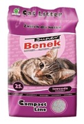Żwirek dla kota SUPER BENEK Compact Lawenda 25 L
