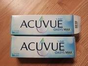 soczewki kontaktowe ACUVUE OASYS MAX 1-DAY - BC: 8.5, moc +1.00, DIA 14.3