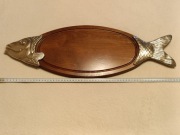 PATERA RYBA DREWNIANA STYLOWA BMFN