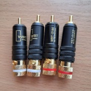 Wtyki RCA WBT 0144 szt.4