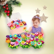 Klocki do składania kwiatów