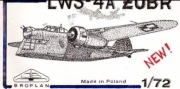 LWS 4A ŻUBR 1936 - BROPLAN 1/72 unikat pilot720.pl