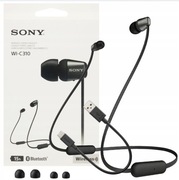 SŁUCHAWKI BEZPRZEWODOWE BLUETOOTH SONY WI-C310 BT 5.0 15h ASYSTENT GOOGLE