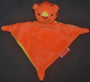 Grzechotka/szmatka pomarańczowa Fisher Price 