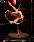 Figurka druk 3D żywica 12K " Body Composition - F1272 " - 120 mm