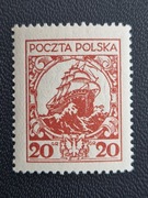 211 II c.czerwony pap. v ** Rózne rysunki - 1925r.