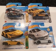 Hot Wheels zestaw czterech modeli