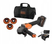 BLACK+DECKER Szlifierka kątowa 18 V BCG6L8D1S-QW