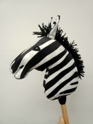 Hobby horse a4 zebra konik na kiju 