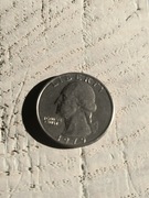moneta ćwierć quarter dollar 1984 rok