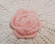 KWIATEK  RÓŻA blady róż 