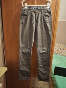 Spodnie jeansowe C&A straight proste chłopięce rozmiar 176 szare regulowane