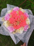 Bukiet wiecznych róż