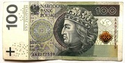 Banknot 100 zł 2012 rok unikat AA 9277559