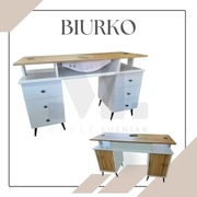 Biurko kosmetyczne do manicure pochłaniacz Afinia