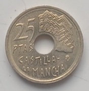 Hiszpania  - 25 peset- 1996r.