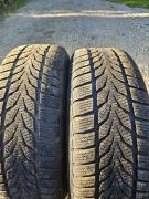 Felgi 15" 5x100 wraz z oponami zimowymi , Wv polo, golf, ibiza itp.