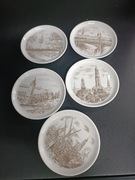 Porcelanowe podstawki niemieckie 